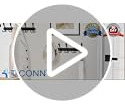 Perchero De Pared Ticonn, Cinco Ganchos Triples Resistentes,