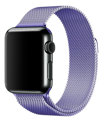 Malla Metalica Para Apple Watch Light Purple 42 44 45 49mm