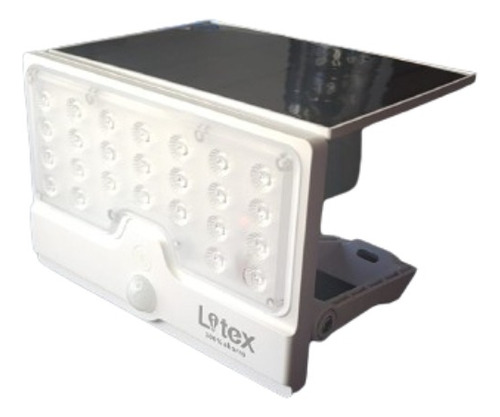 Reflector Led Solar C/sensor De Movimiento 3 Funciones Litex