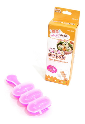 Forma P/ Preparar Arroz Sushi Redondo Fácil Rice Ball Shaker
