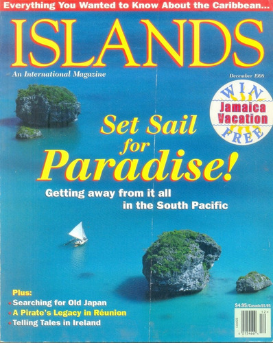 Revista Islands An Intl. Magazine (en Inglés) Dic 1998