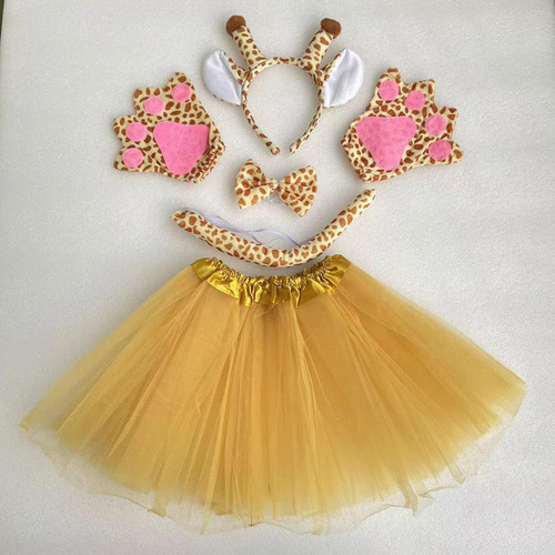 Conjunto De Disfraz De Jirafa, Lindos Accesorios De Disfraz