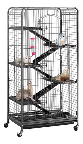 52inch   Cage 6 Level Metal Rat Cage With 3 Front Doors...