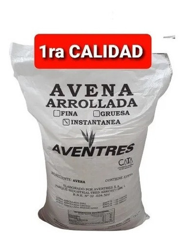 Avena Instantánea X 20 Kg  Aventres 1ª Calidad