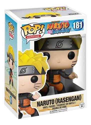 Funko Pop Naruto Rasengan 181 Original Naruto Uzumaki