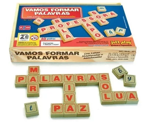 Jogo de montar palavras