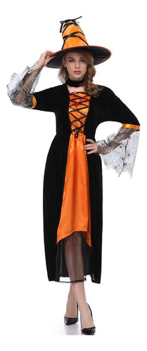 Disfraz De Bruja De Halloween Para Cosplay, Disfraz De Bruja
