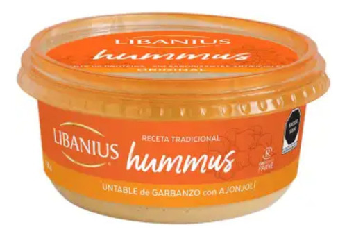 2 Pza Hummus Libanius Original 550 G