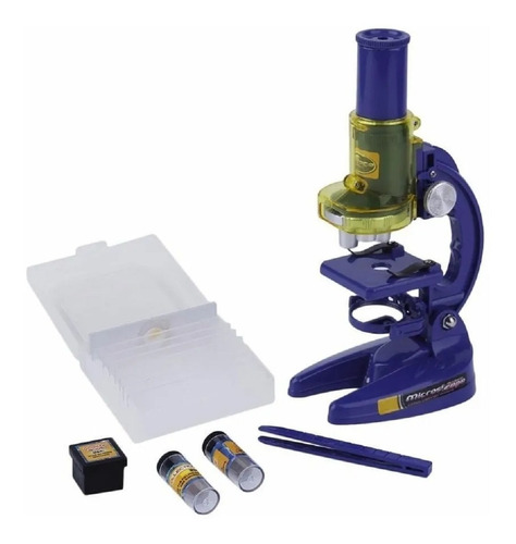 Set Microscopio Educativo Para Niños - Kit Completo