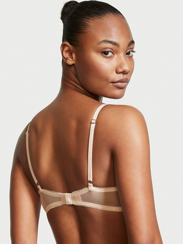 Bra Encaje Bordado Victoria's Secret 32d