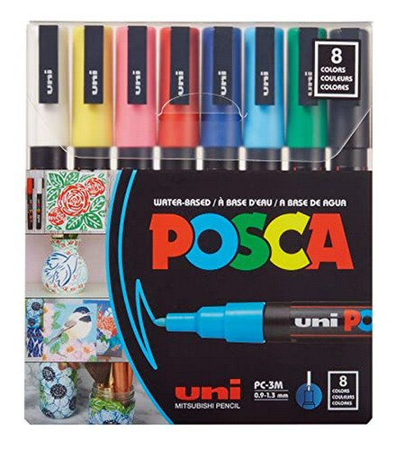 Pluma, Marcador, Pintura, Uni-posca Paint Marker Pen - Fine 