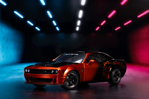 Dodge Challenger Srt Hellcat 2015 Redeye Widebody Jada 1/18 Negro/cobre