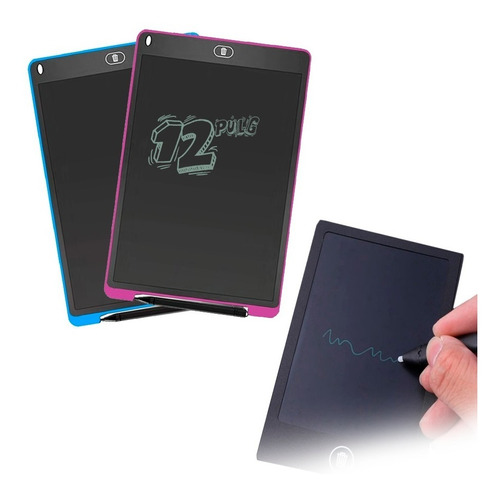 Tablero Mágico Led Digital 30cm Tablet Dibujo Escritura Niño