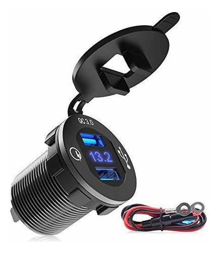 Mictuning Quick Charge 3.0 Cargador De Coche 12v-24v 36w