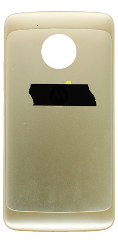 Tapa De Aluminiocompatible Con Motorola G5 Dorado