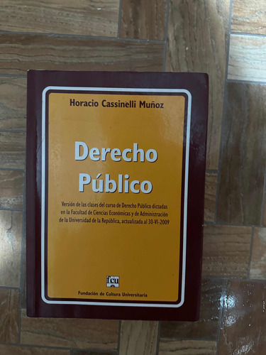 Libro Derecho Público Horacio Cassinelli