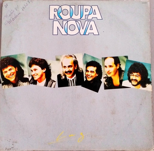 Roupa Nova Lp 1988 Luz Rca Com Encarte 4846