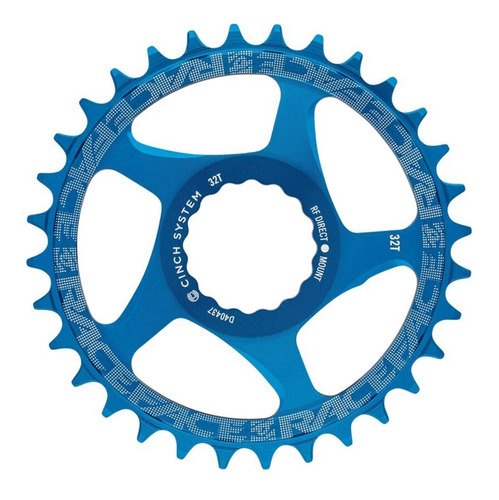Corona Bicicleta 30t Dm Cinch Azul