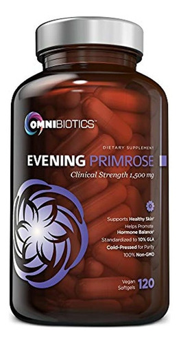 Organic Evening Primrose Oil | Clinical Strength 1,500 Mg |