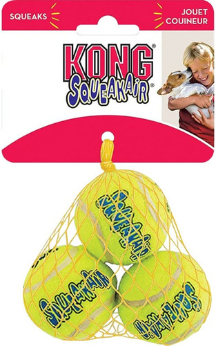 Kong Squeakair Pelota Pequeña 3 Un  - Envíos A Todo Chile