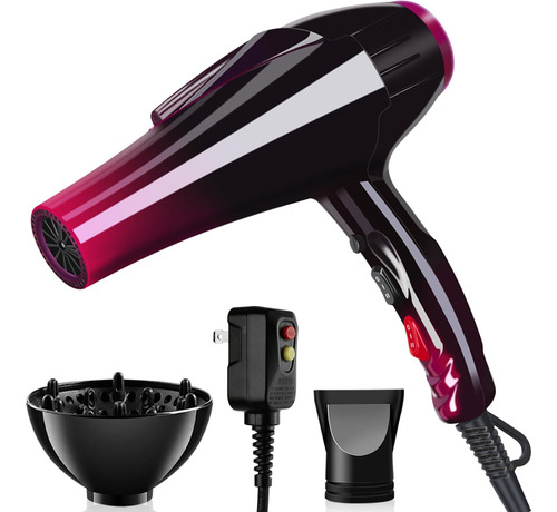 Secador De Pelo Potente, Secador De Pelo Iónico, Secador De