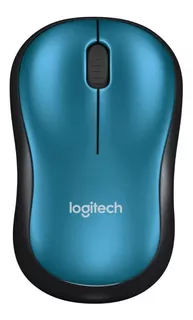 Mouse inalámbrico Logitech M185 azul