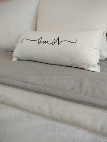 Pillow Protector Asiento Sillon Tusor 2 Cuerpos. E/todo Pais