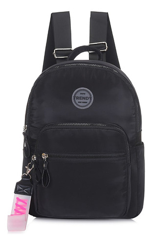 Mochila Mujer Urbana Universitaria Trendy Liviana Con Llaver