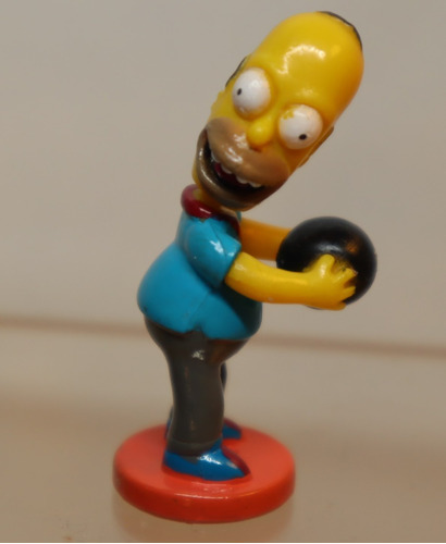 Homer 2005 Tomy Simpsons Mini Bobble Head