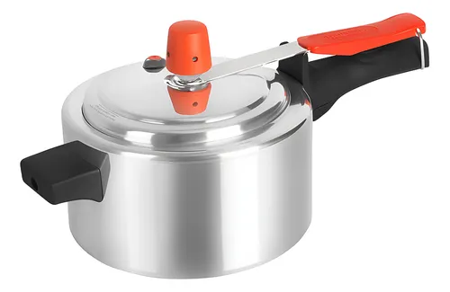 Panela de Pressão 2 Litros Eirilar Alumínio Polida para Fogões a Gás