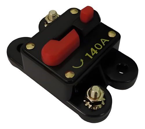 Disjuntor Automotivo 140a Fusivel Protecao Som Chave Geral