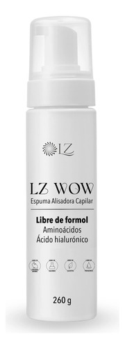 Espuma Alisadora Lz Wow 260g - g a $842