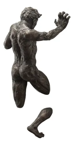 Escultura De Tracto Sala De Estar Decoración De Pared Interi