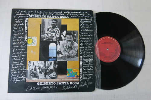 Vinyl Vinilo Lp Acetato Gilberto Santa Rosa Perspectiva Sals