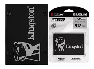 Unidad Estado Solido Ssd 512gb Kingston Kc600 Para Laptop Pc