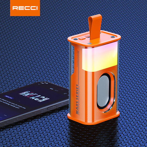 Parlante Inalámbrico Recci Rsk-w30 Bluetooth 5.3 Full Sound Negro
