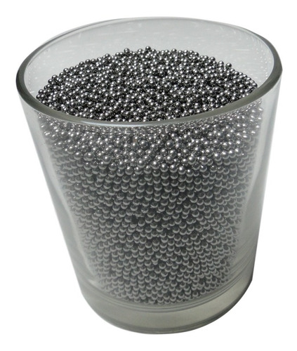 Esferas De Aço Inox Polimento 2  Mm 1kg Taboreador