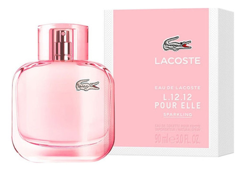 Perfume Original Lacoste L.12.12 Pour Elle Sparkling 90ml