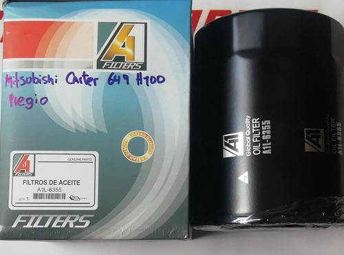 Imagen 1 de 1 de Filtro De Aceite Mitsubishi Canter 649 H100 Pregio