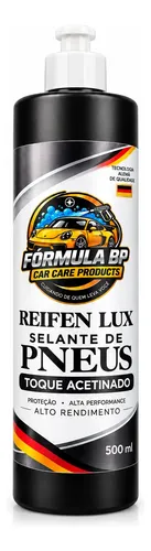 Pretinho Para Pneus E Restaurador Plásticos Reifen Lux 500ml