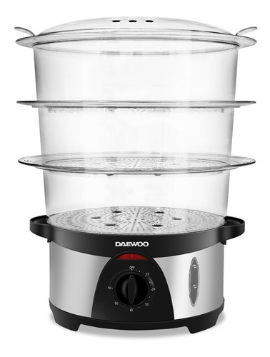 Vaporera Daewoo Fs7116 - Cocina Al Vapor Muy Sana Y Fácil