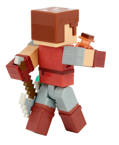Mattel Minecraft Dungeons 3.25-in Figura De Batalla Coleccio