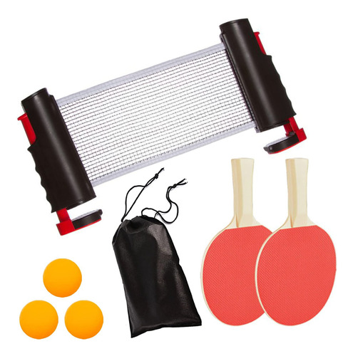 Juego De Ping Pong Todo En Uno, Incluye Red De Ping Pong