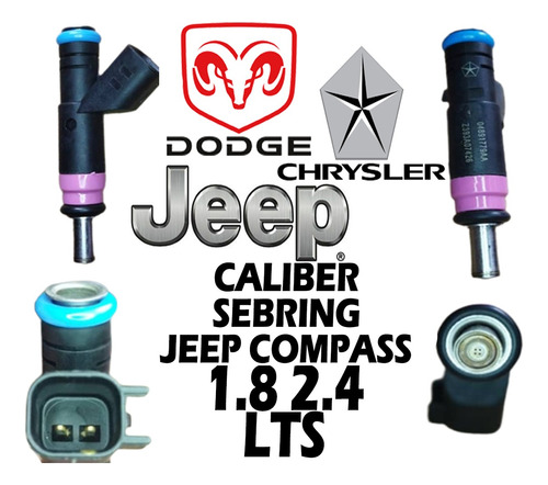 Inyector Gasolina Dodge Caliber Sebring Jeep Compass 1.8 2.4