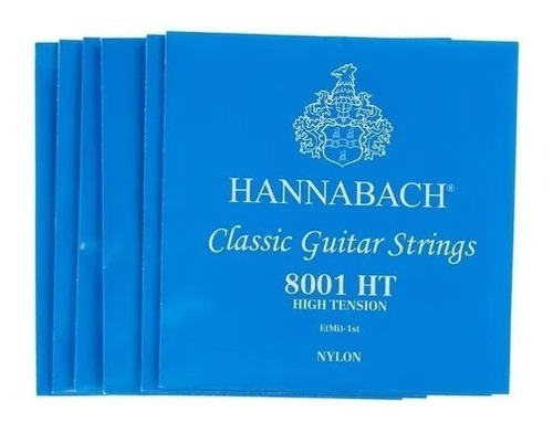 Encordado Hannabach Clásica 800ht Tensión Alta