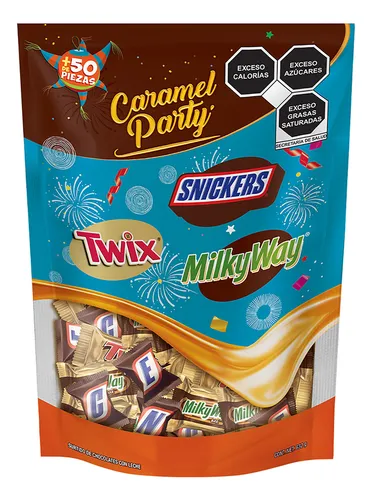 comprar Snickers, Milky Way y Twix, Surtido de Chocolates Minis Bolsa