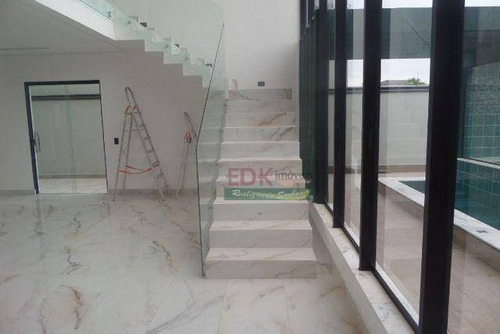 Imagem 9 de 20 de Sobrado Com 5 Dormitórios À Venda, 465 M² Por R$ 2.350.000 - Condomínio Residencial Jaguary - São José Dos Campos/sp - So0997