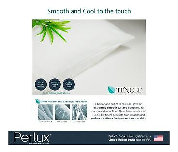 Perlux Twin Size Tencel 100% Waterproof Mattress Protect Ssb