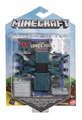 Arañas Minecraft Earth 3.25 Figura De Araña Cueva, Multi