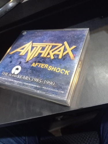 Anthrax Aftershock 1985-1990 4 Cds Importado Lacrado